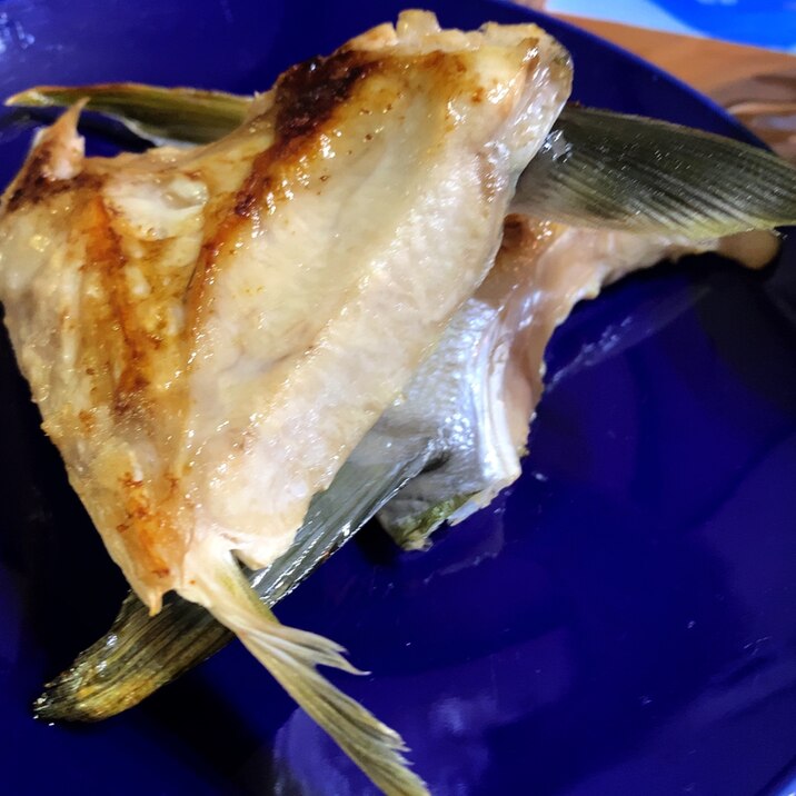 ブリカマの塩焼き